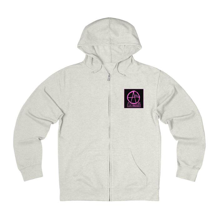 Anarchy Logo (Pink) - French Terry Hoodie