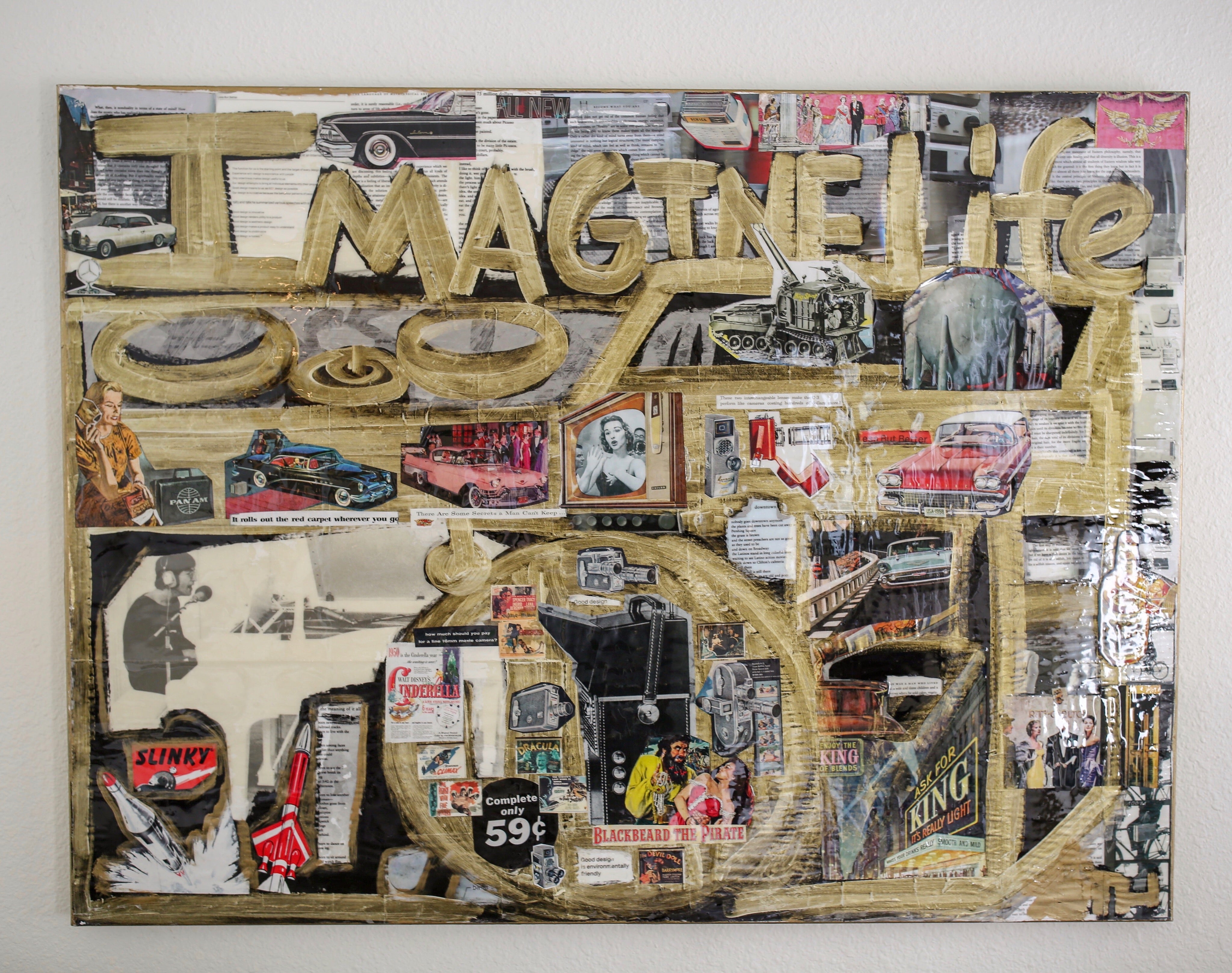 "Imagine Life" Painting (3ft x 4ft)