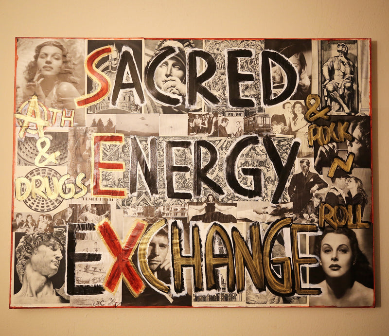 "Sacred Energy Exchange" Painting (3ft x 4ft)