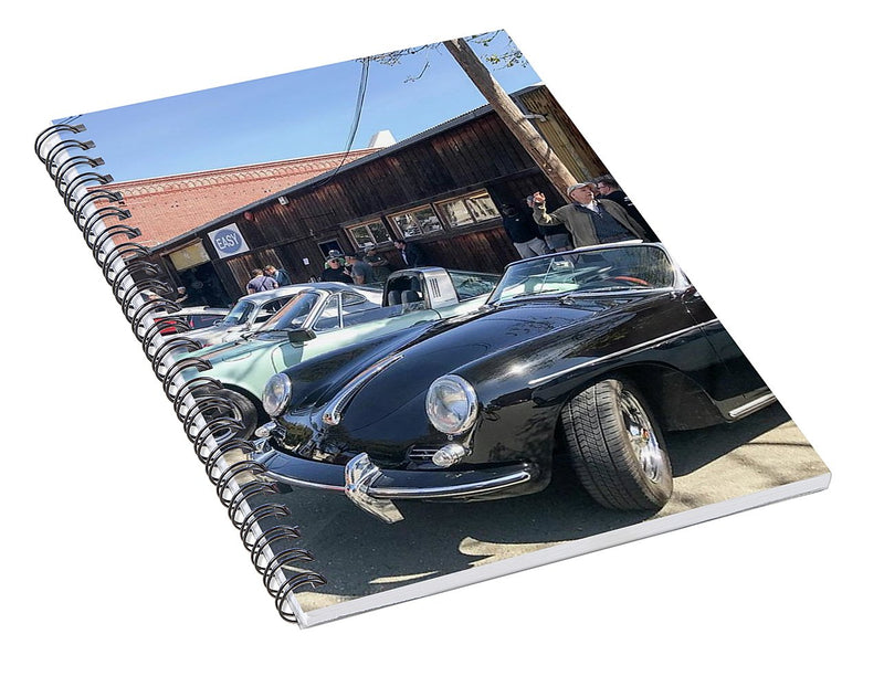 Classic Porsches - Spiral Notebook