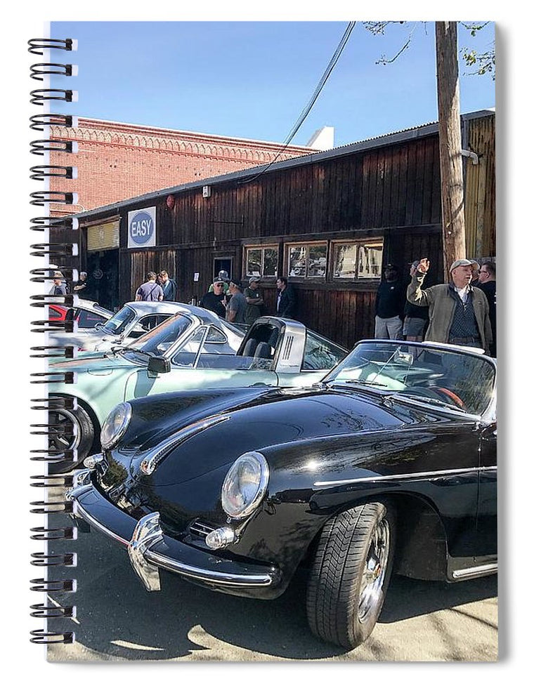 Classic Porsches - Spiral Notebook