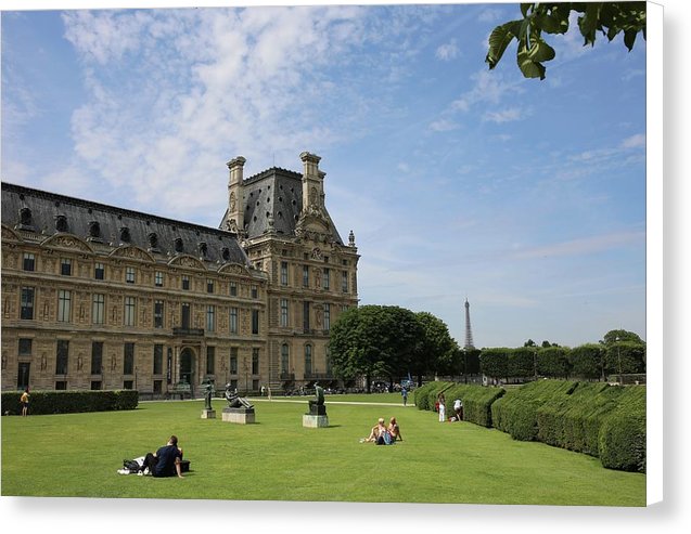 Summer In Paris - Canvas Print