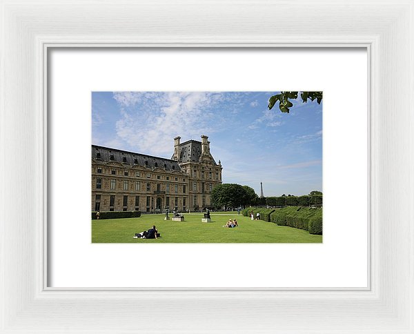 Summer In Paris - Framed Print