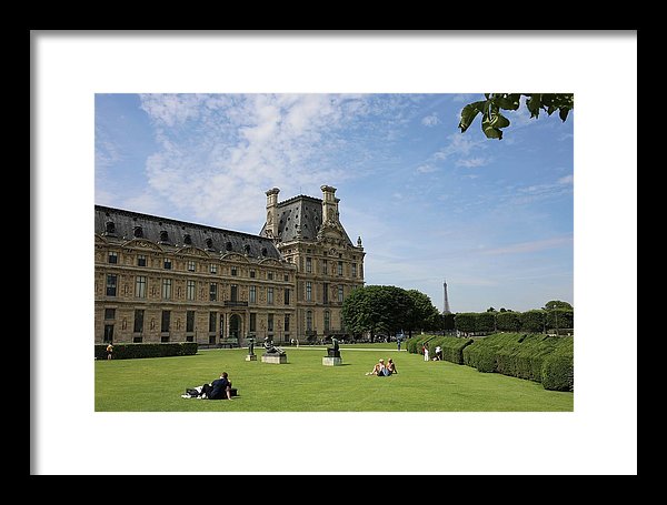Summer In Paris - Framed Print